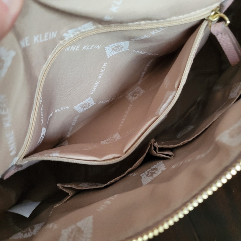 NWOT Anne Klein Pink Purse - Picture 11 of 13